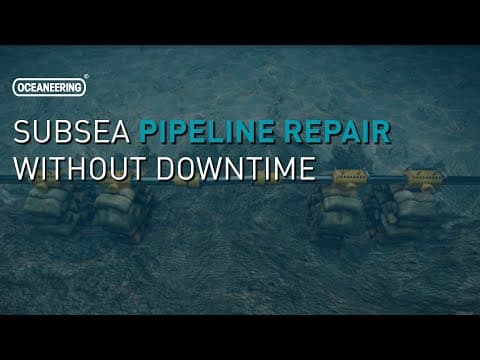 Subsea Pipeline Repair without Downtime | Oceaneering