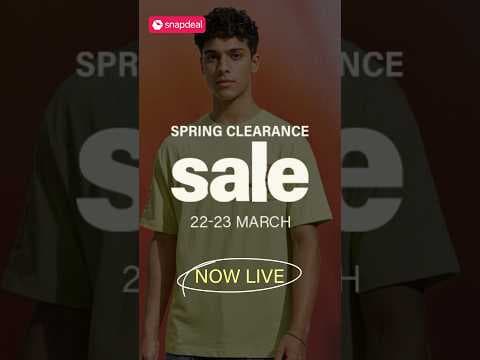 Sale is live!