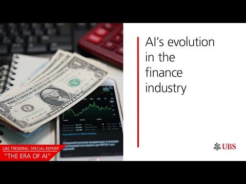 The era of AI Digitalization of portfolios | UBS Trending