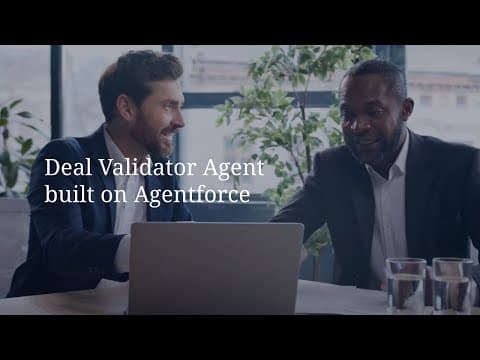 Deal Validator Agent built on Agentforce