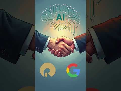 Reliance x Google | India’s AI Revolution Begins | AI for All #Reliance #Google #Jio5G #AIForAll