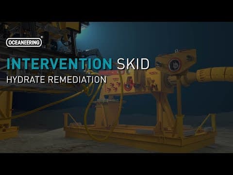 Intervention Skid - Hydrate Remediation HRS | Oceaneering