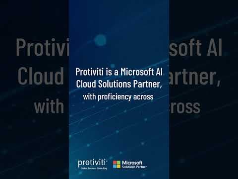 Transform the way you work in this AI-powered world with Protiviti's Microsoft consulting services