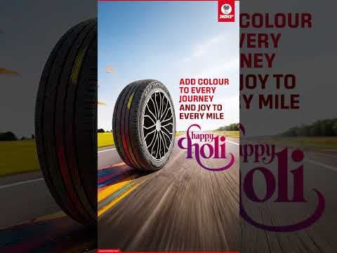 The festival of colours is here! Let's move into celebration mode with MRF.