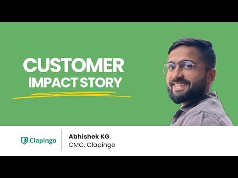 Customer Impact Story: Clapingo