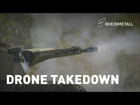 Rheinmetall Lance turret demonstrates C-UAS self-defence capability