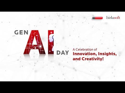 Sneak Peek into Birlasoft's #GenAI Day 2025!