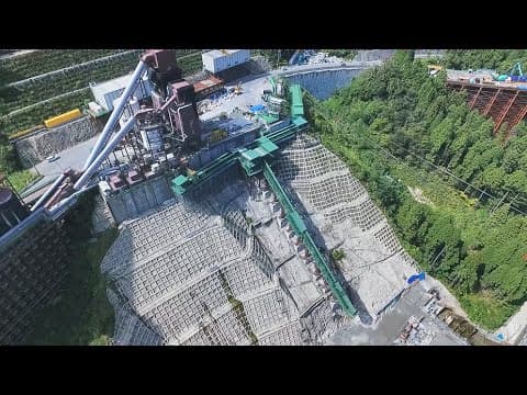 SCプレミアムベルコン～足羽川ダム本体建設工事への導入～