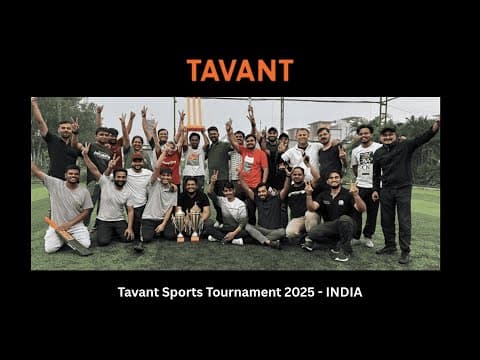 Tavant Sports Day Video 2025 4