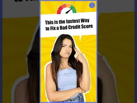 Here's how to fix a bad credit fast!