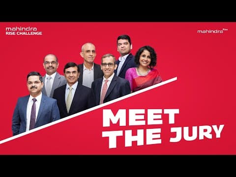 Meet the Jury of Mahindra Rise Challenge | Mahindra Rise Challenge Standout Moments |Mahindra Group