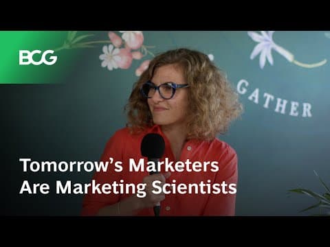 Tomorrow’s Marketers Are Marketing Scientists