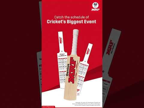 MRF - Cricket Schedule 2026