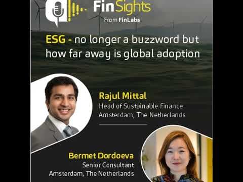 ESG- no longer a buzzword but how far away is global adoption