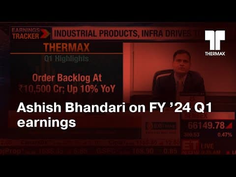 Ashish Bhandari on FY ’24 Q1 earnings | ET Now | 02 Aug 2023