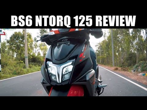 BS6 TVS NTORQ 125 review - feature loaded and fun