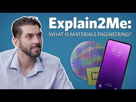 Explain2Me: What is materials engineering?