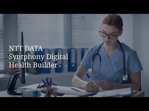 NTT DATA Syntphony Digital Health Builder