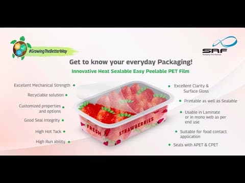 Heat Sealable Easy Peelable PET Film