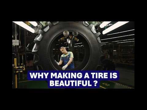 Why Making a tire is Beautiful, a Symphony of Precision
