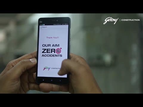 The safety revolution has begun with iReport Safety App by Godrej Construction