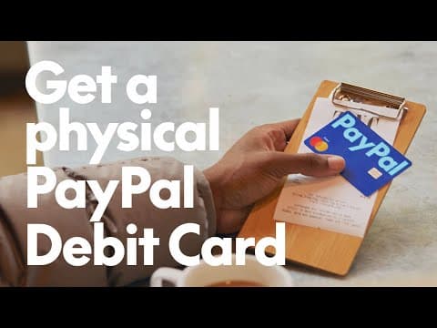 How to get a physical PayPal Debit Card