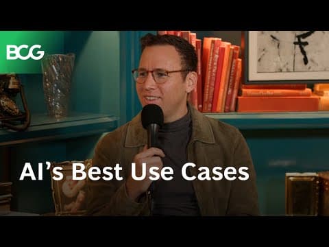 AI’s Best Use Cases