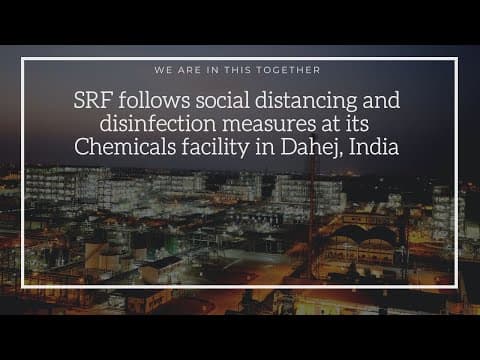 COVID-19 Outbreak: SRF follows strict safety measures at its Chemicals complex in Dahej, Gujarat