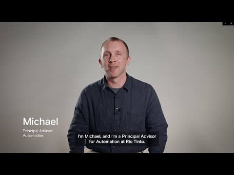 Rio Tinto | Michael is #FindingbetterWays