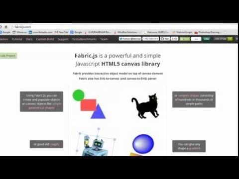 Seminar on HTML5 Canvas and Drag & Drop
