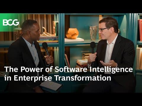 The Power of Software Intelligence in Enterprise Transformation