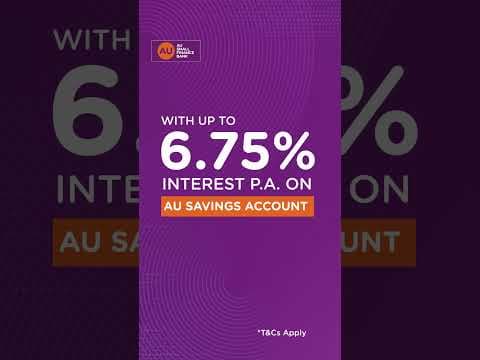 AU Savings Account | AU Small Finance Bank