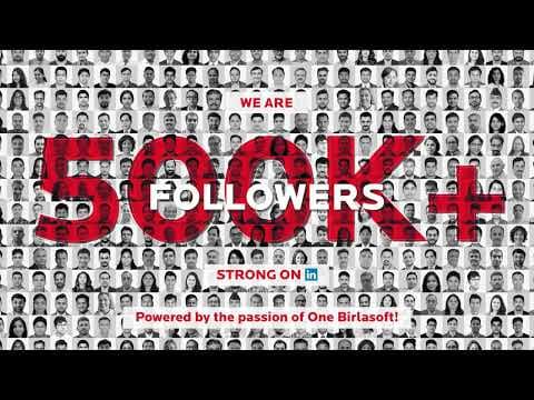 Birlasoft Brand Surpasses 500K+ Followers on LinkedIn