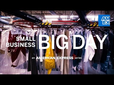 Small Business, Big Day: Ernest Winzer Cleaners | American Express