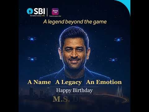 Wishing M.S. Dhoni a very Happy Birthday!