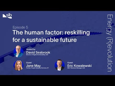 The human factor: reskilling for a sustainable future