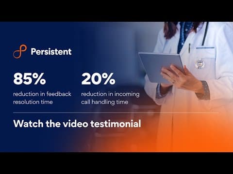 Persistent enables CX Transformation at Narayana Health | CIO Testimonial