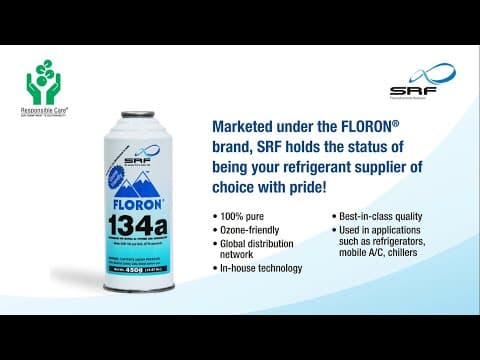 SRF FLORON® | Your refrigerant supplier of choice