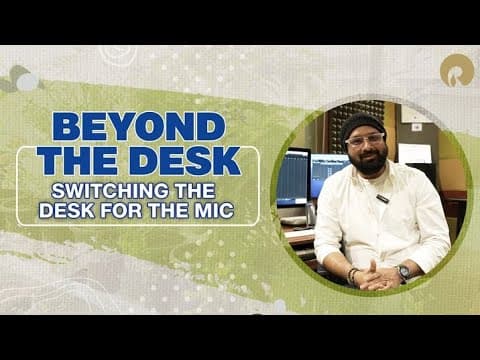 The Voice He Hid for Years | Mangesh Punekar's Story | Beyond the Desk