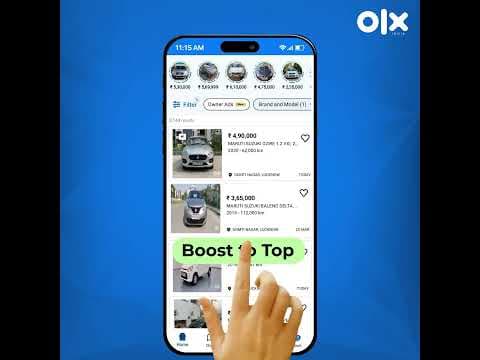 Your OLX ad is buried. Boost to Top & fix it in 10 sec.