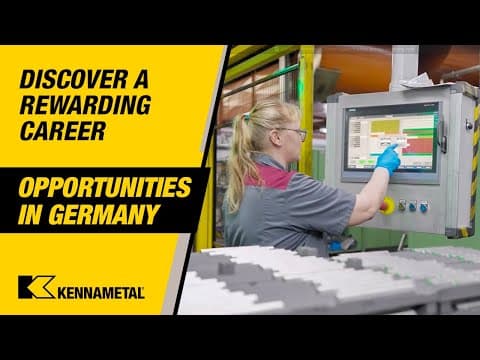 Explore Kennametal Career Opportunities Across Germany