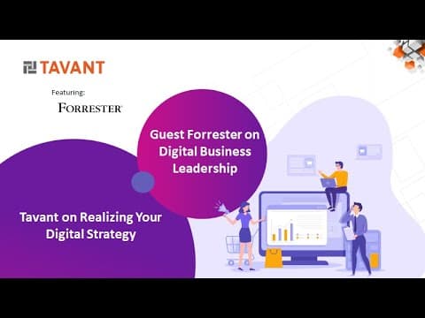 Digital Leadership Through the Lens of Data & Experience | Tavant Webinar Featuring Forrester