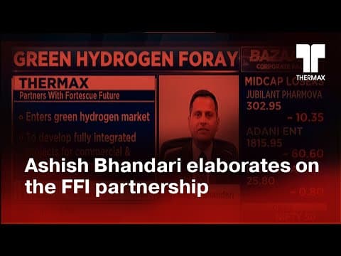 Ashish Bhandari elaborates on the FFI partnership | CNBC TV18| 20 March 2023