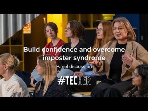 Overcome imposter syndrome and boost your career – Panel discussion – #tecHER 2025