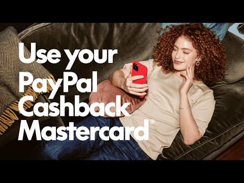 How to use your PayPal Cashback Mastercard