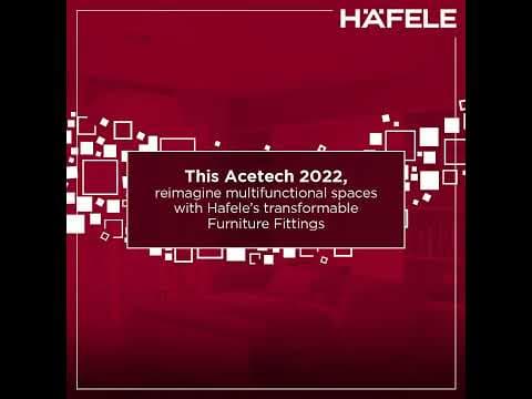 Hafele’s Innovative Transformable Furniture & Bed Fittings