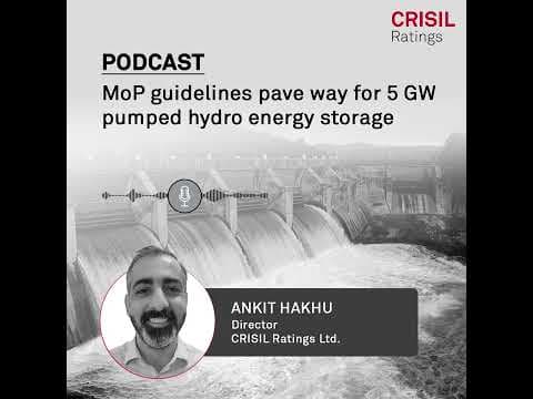 MoP guidelines pave way for 5 GW pumped hydro energy storage