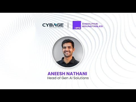 The Future of Software Development: How Generative AI is Changing the Game | Aneesh Nathani, Cybage