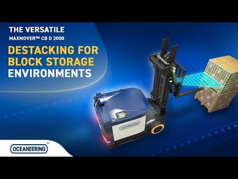 MaxMover™ Forklift: Unleash Destacking for Optimal Inventory Management | Oceaneering