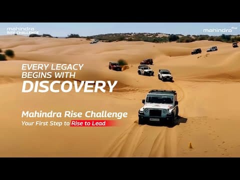Mahindra Rise Challenge 2025 - Every Legacy Begins With Discovery | Campus Launch